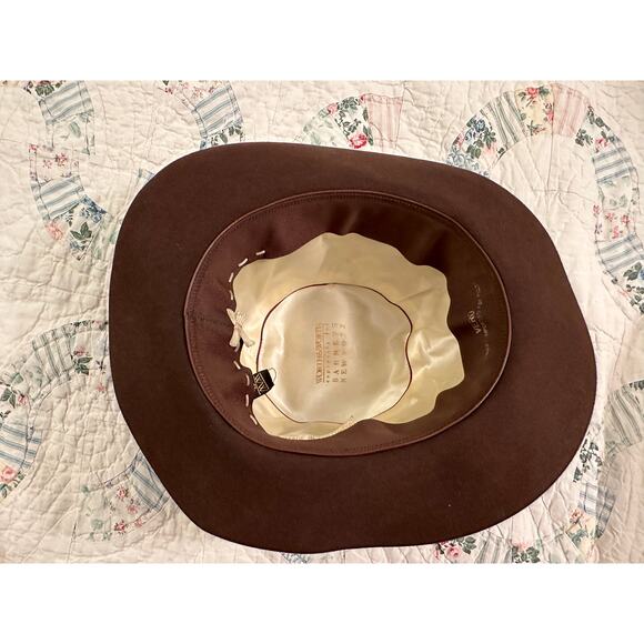 WORTH & WORTH FOR BARNEY'S UNISEX FEDORA HAT - Picture 4 of 8